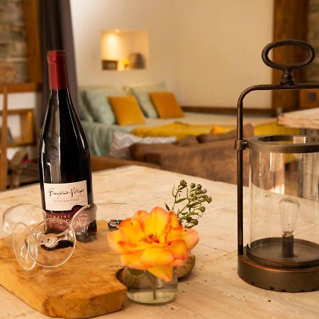 L'Idyllique - Studio Prive Sous Maison Saint-Didier-sur-Beaujeu Kültér fotó
