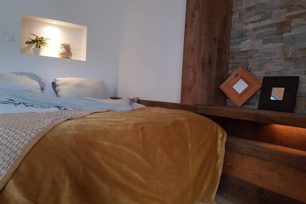 L'Idyllique - Studio Prive Sous Maison Saint-Didier-sur-Beaujeu Kültér fotó