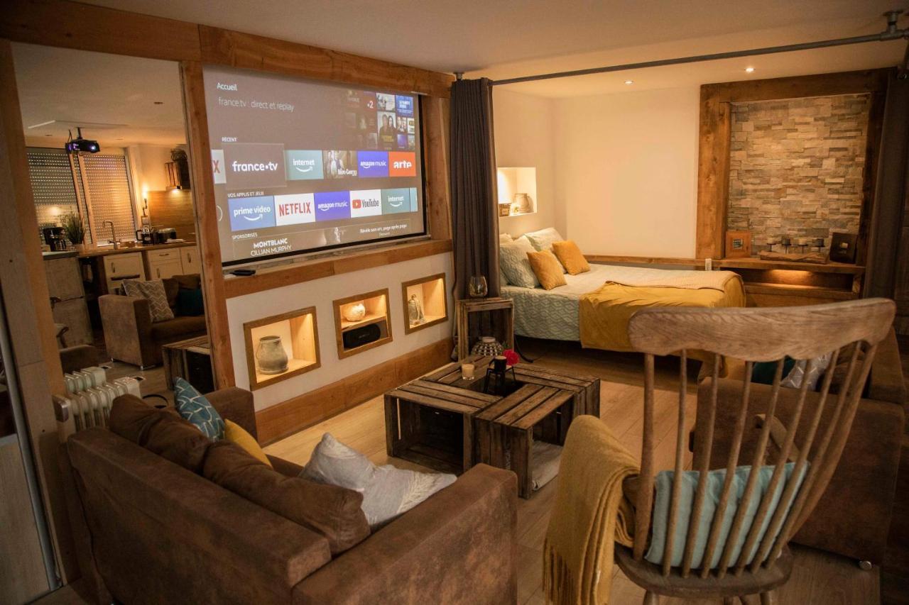 L'Idyllique - Studio Prive Sous Maison Saint-Didier-sur-Beaujeu Kültér fotó